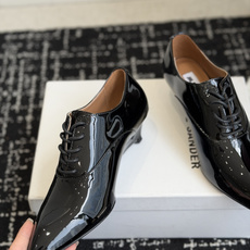 代购级Jil sander 吉尔桑达 新款穆勒 坡跟皮鞋极简主义炒鸡柔软舒适时髦精绝对不能错过的必入款, 代购级Jil sander 吉尔桑达 新款穆勒 坡跟皮鞋极简主义炒鸡柔软舒适时髦精绝对不能错过的必入款,