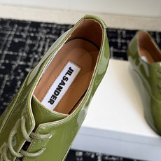 代购级Jil sander 吉尔桑达 新款穆勒 坡跟皮鞋极简主义炒鸡柔软舒适时髦精绝对不能错过的必入款, 代购级Jil sander 吉尔桑达 新款穆勒 坡跟皮鞋极简主义炒鸡柔软舒适时髦精绝对不能错过的必入款,