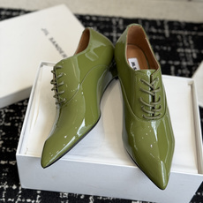 代购级Jil sander 吉尔桑达 新款穆勒 坡跟皮鞋极简主义炒鸡柔软舒适时髦精绝对不能错过的必入款, 代购级Jil sander 吉尔桑达 新款穆勒 坡跟皮鞋极简主义炒鸡柔软舒适时髦精绝对不能错过的必入款,