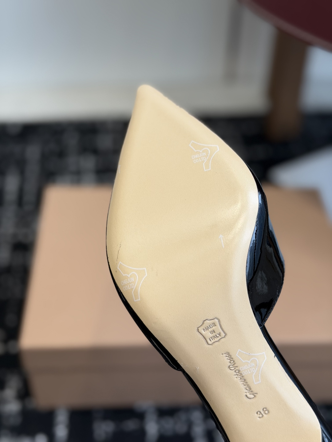代购级吉安维托·罗西Gianvito Rossi 26春夏 尖头 细跟 凉拖鞋！轻松移动，高跟凉拖鞋！特