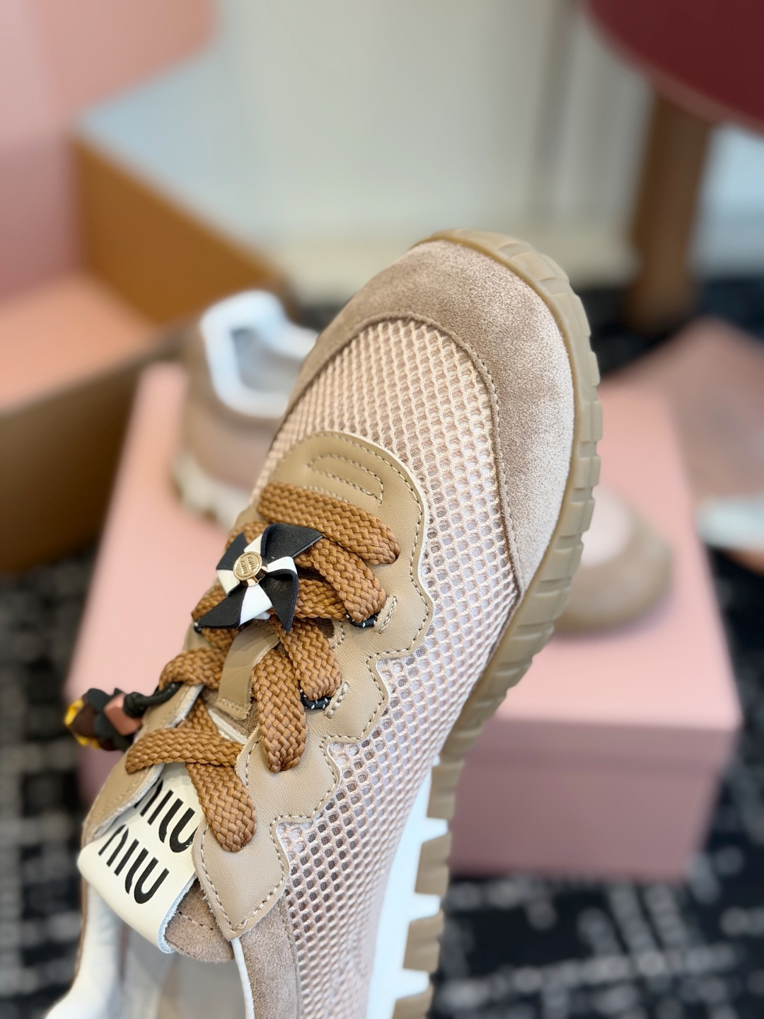 代购级（⚠️官网同步✈️盒包装）Miu Miu 26ss  新色 春夏新款走秀MiuMiu 情侣款 玛丽
