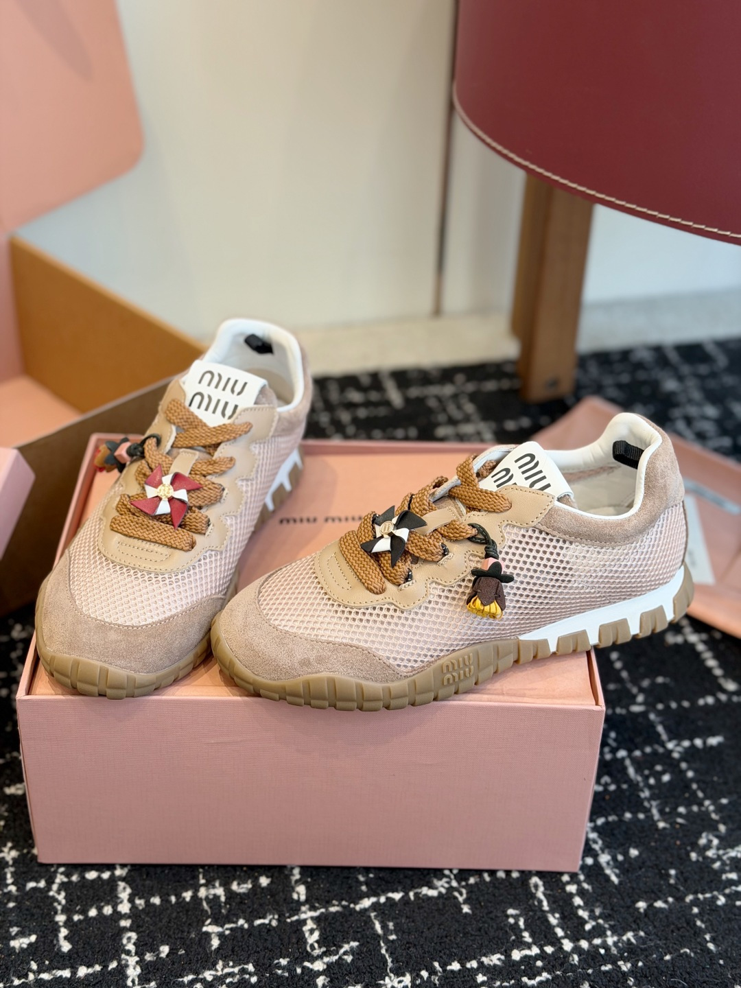 代购级（⚠️官网同步✈️盒包装）Miu Miu 26ss  新色 春夏新款走秀MiuMiu 情侣款 玛丽