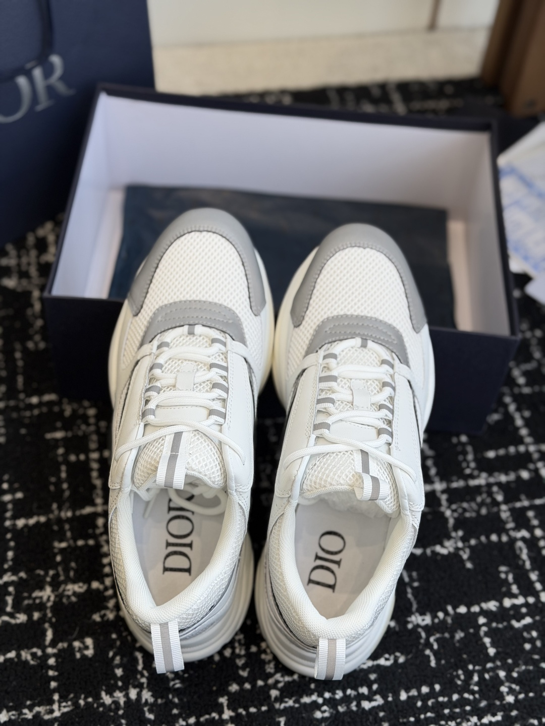 代购级Dior 明星款26ss 主推爆品 全新发售的迪奥 Dior Chrono 新款休闲运动鞋跑鞋老爹