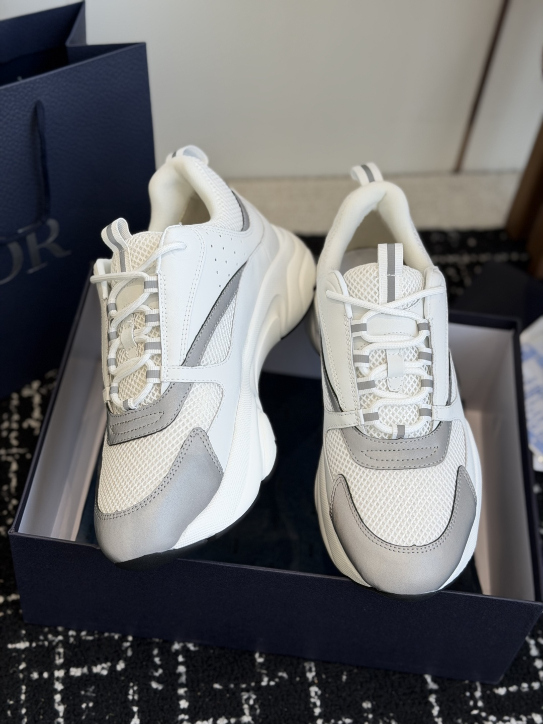 代购级Dior 明星款26ss 主推爆品 全新发售的迪奥 Dior Chrono 新款休闲运动鞋跑鞋老爹