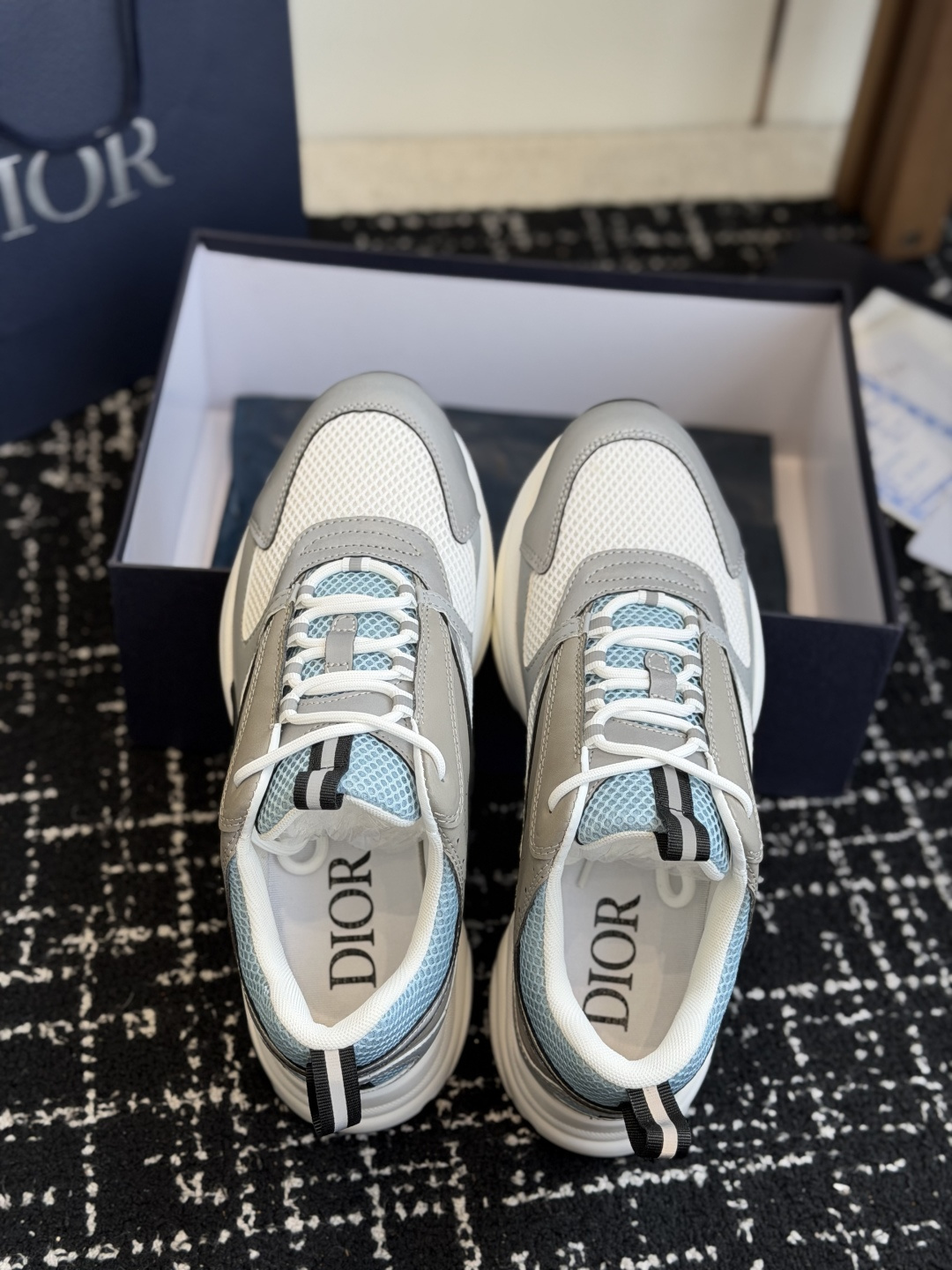 代购级Dior 明星款26ss 主推爆品 全新发售的迪奥 Dior Chrono 新款休闲运动鞋跑鞋老爹