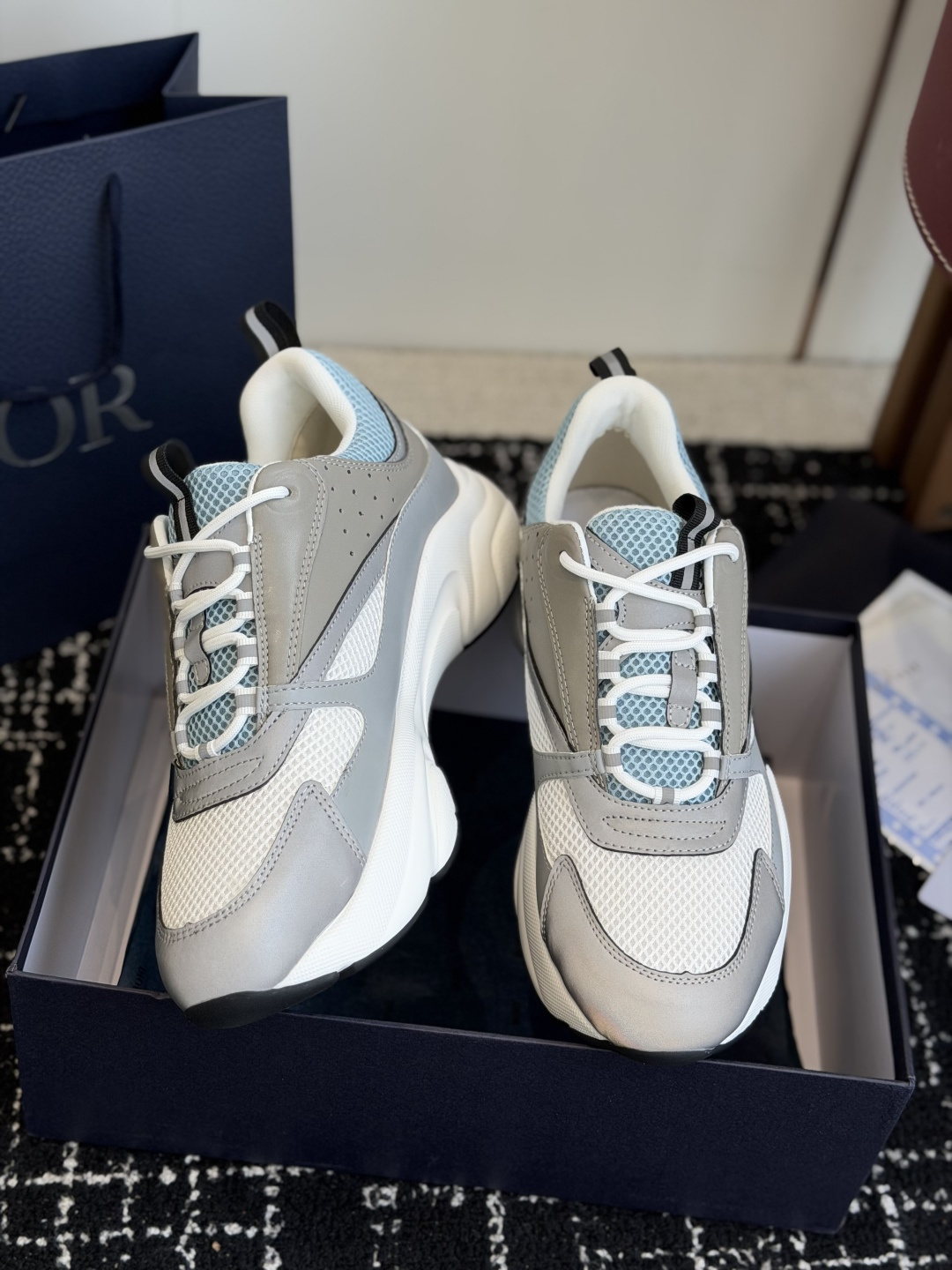 代购级Dior 明星款26ss 主推爆品 全新发售的迪奥 Dior Chrono 新款休闲运动鞋跑鞋老爹