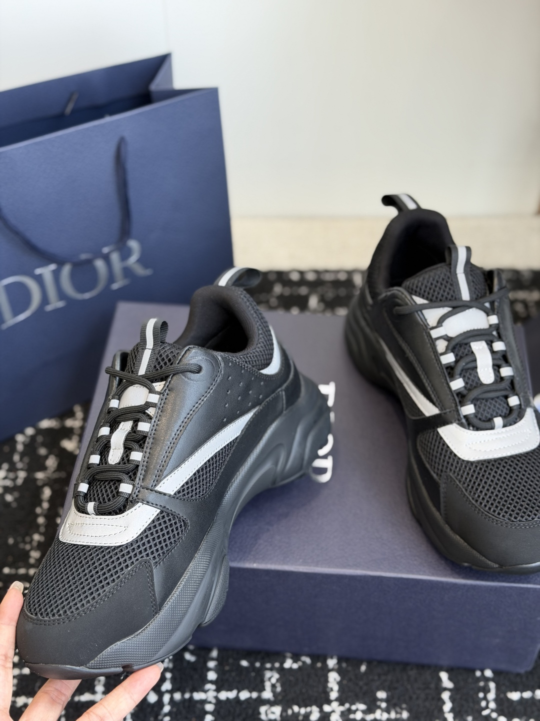 代购级Dior 明星款26ss 主推爆品 全新发售的迪奥 Dior Chrono 新款休闲运动鞋跑鞋老爹