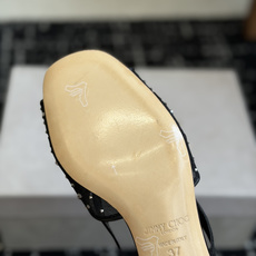 代购级Jimmy Choo 26ss 春夏 系列JC新款 高跟拖鞋 凉鞋模糊鞋履与珠宝配饰之间的界线 鲜 代购级Jimmy Choo 26ss 春夏 系列JC新款 高跟拖鞋 凉鞋模糊鞋履与珠宝配饰之间的界线 鲜