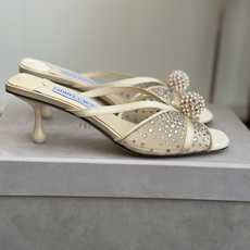代购级Jimmy Choo 26ss 春夏 系列JC新款 高跟拖鞋 凉鞋模糊鞋履与珠宝配饰之间的界线 鲜 代购级Jimmy Choo 26ss 春夏 系列JC新款 高跟拖鞋 凉鞋模糊鞋履与珠宝配饰之间的界线 鲜