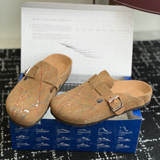 代购级BIRKENSTOCK 26ss博肯 真软木潮流时尚 钻扣 休闲 包头拖人体工程学设计符合脚形的 代购级BIRKENSTOCK 26ss博肯 真软木潮流时尚 钻扣 休闲 包头拖人体工程学设计符合脚形的