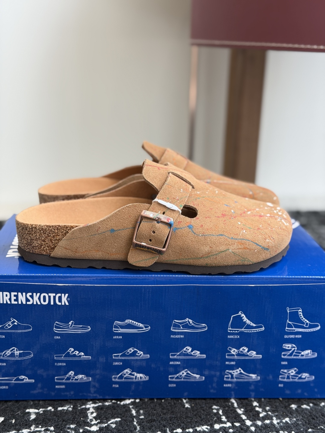 代购级BIRKENSTOCK 26ss博肯 真软木潮流时尚 钻扣 休闲 包头拖人体工程学设计符合脚形的 代购级BIRKENSTOCK 26ss博肯 真软木潮流时尚 钻扣 休闲 包头拖人体工程学设计符合脚形的
