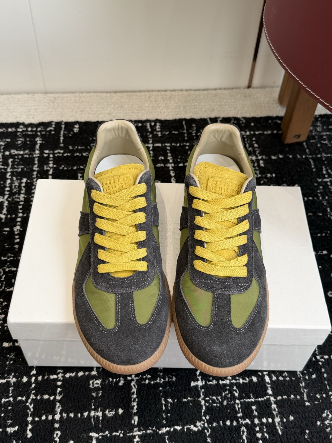 代购级MaisonMargiela MM6 马吉拉 26新色 情侣款  德训鞋 休闲 运动鞋原版购入开发