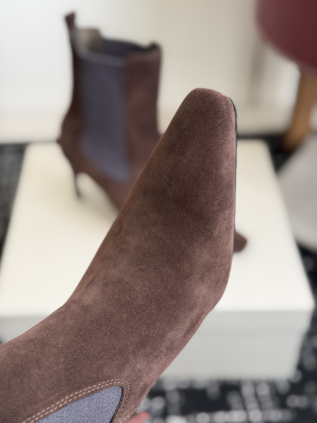 代购级Brunello Cucinelli 匠心臻品 bc新款时尚简约百搭休闲瘦瘦切尔西靴 秋冬必入卷这