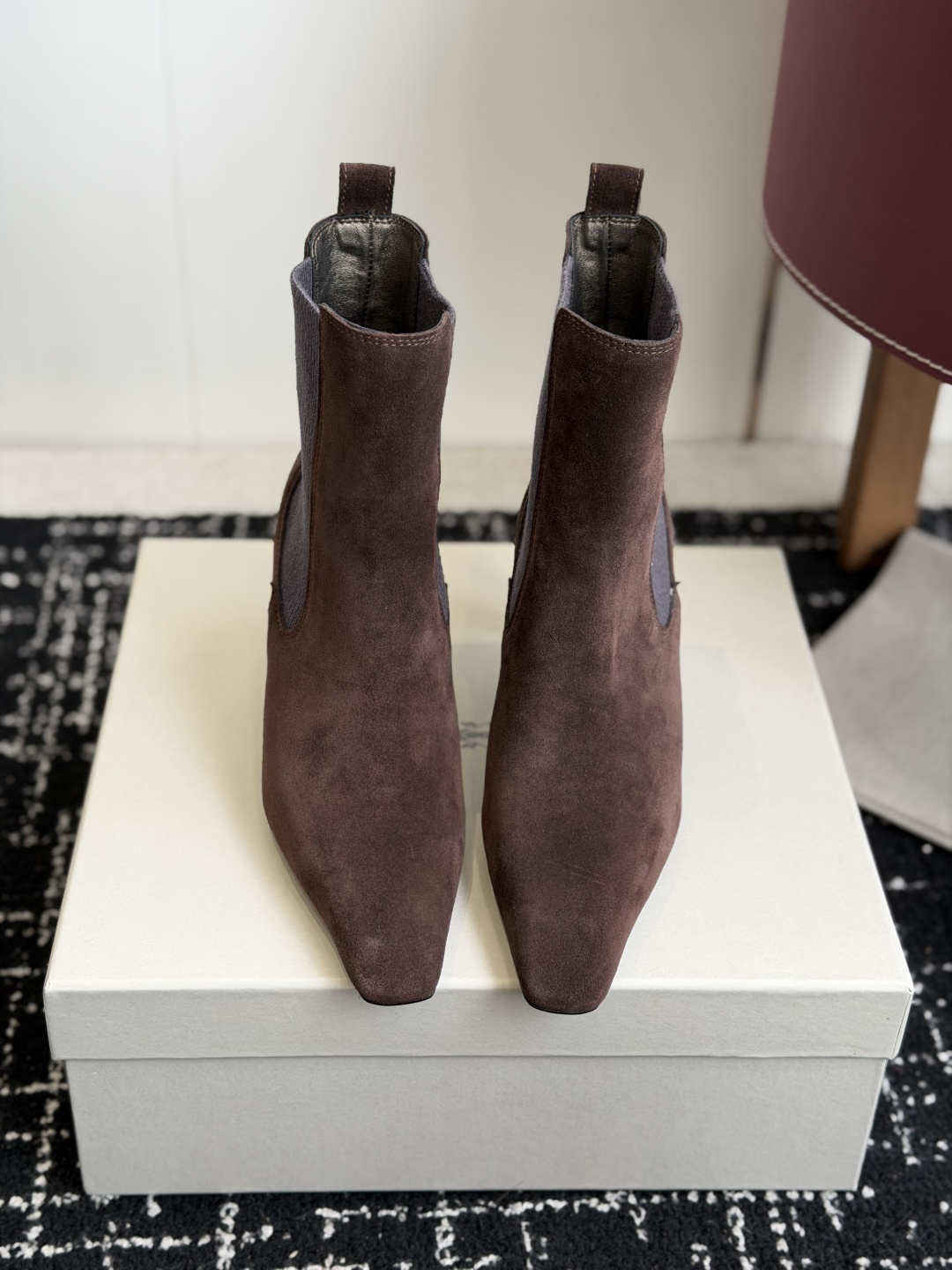 代购级Brunello Cucinelli 匠心臻品 bc新款时尚简约百搭休闲瘦瘦切尔西靴 秋冬必入卷这