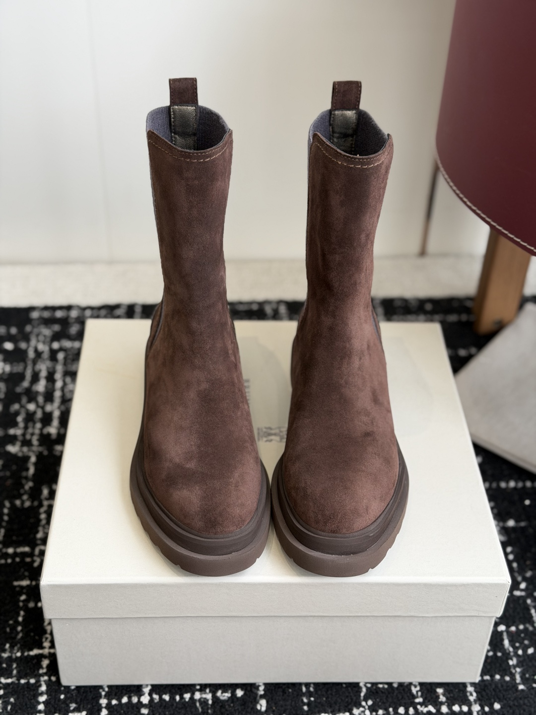 代购级Brunello Cucineli ss26 秋冬新款 马丁靴上脚帅气舒适 秋冬一定要有一双Bc的