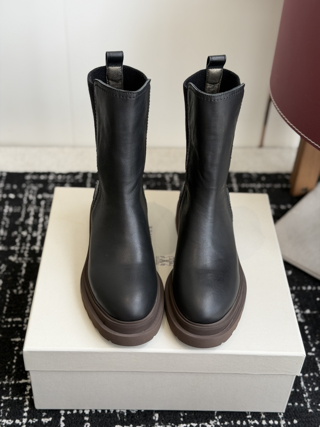 代购级Brunello Cucineli ss26 秋冬新款 马丁靴上脚帅气舒适 秋冬一定要有一双Bc的