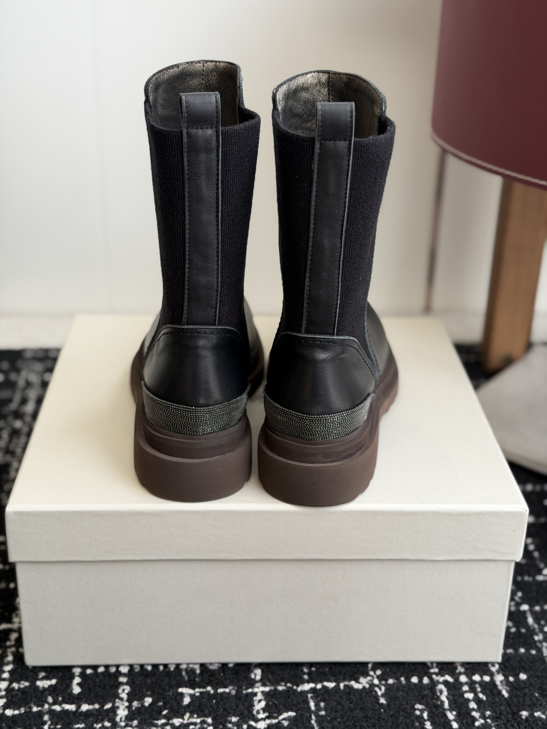 代购级Brunello Cucineli ss26 秋冬新款 马丁靴上脚帅气舒适 秋冬一定要有一双Bc的