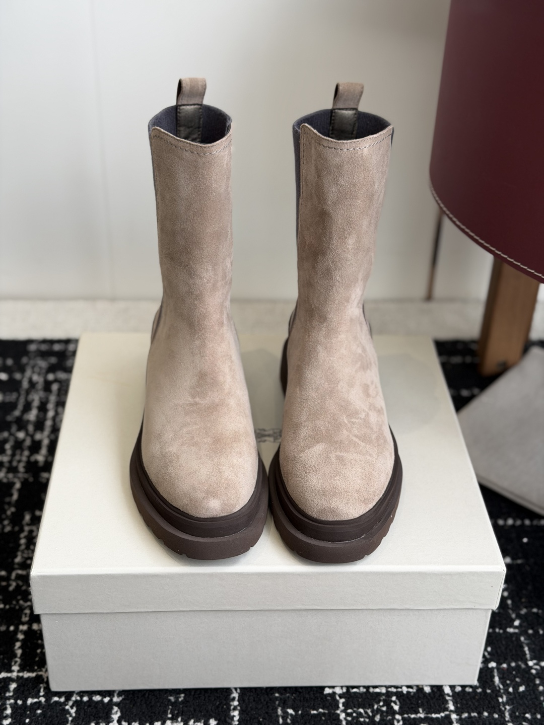 代购级Brunello Cucineli ss26 秋冬新款 马丁靴上脚帅气舒适 秋冬一定要有一双Bc的