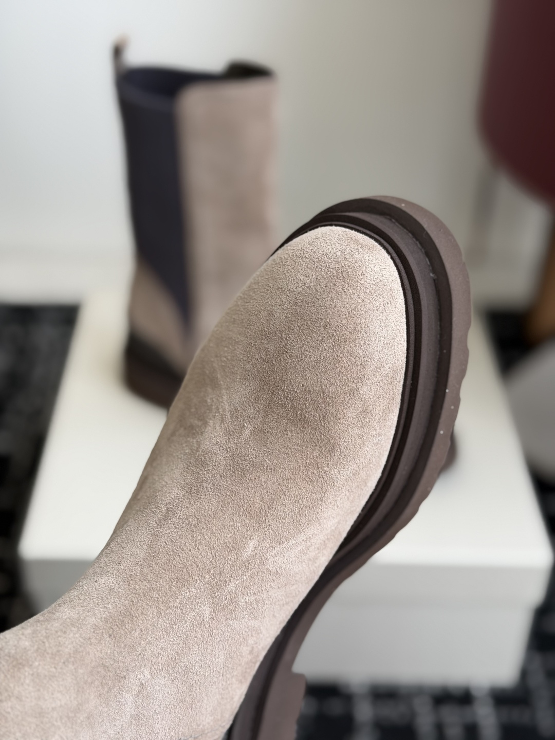 代购级Brunello Cucineli ss26 秋冬新款 马丁靴上脚帅气舒适 秋冬一定要有一双Bc的