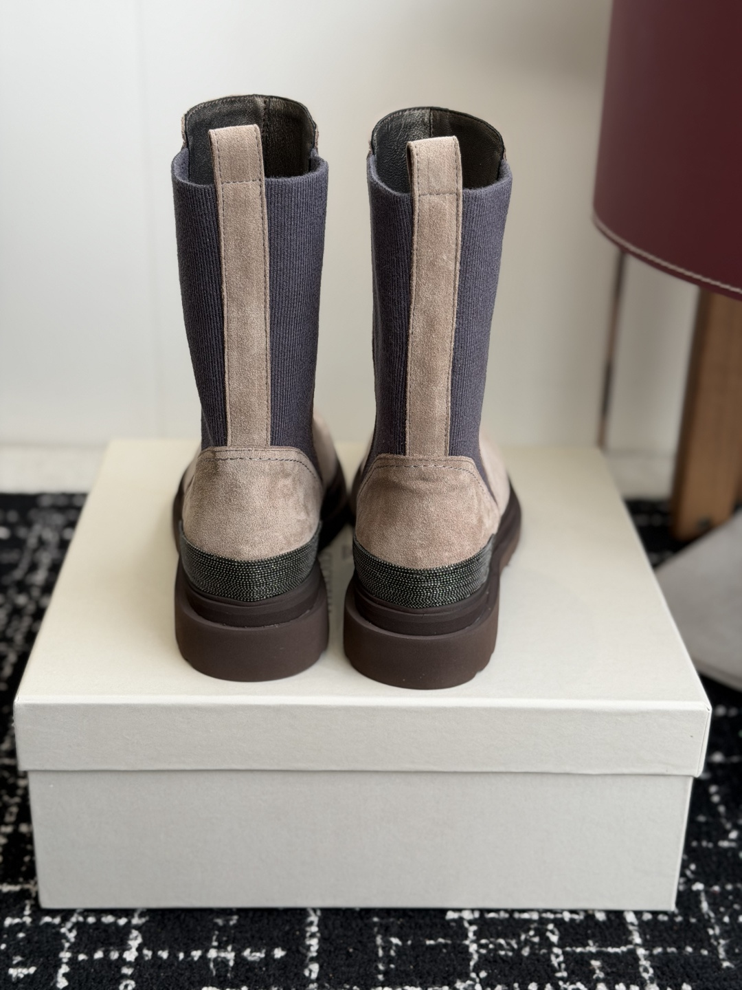代购级Brunello Cucineli ss26 秋冬新款 马丁靴上脚帅气舒适 秋冬一定要有一双Bc的
