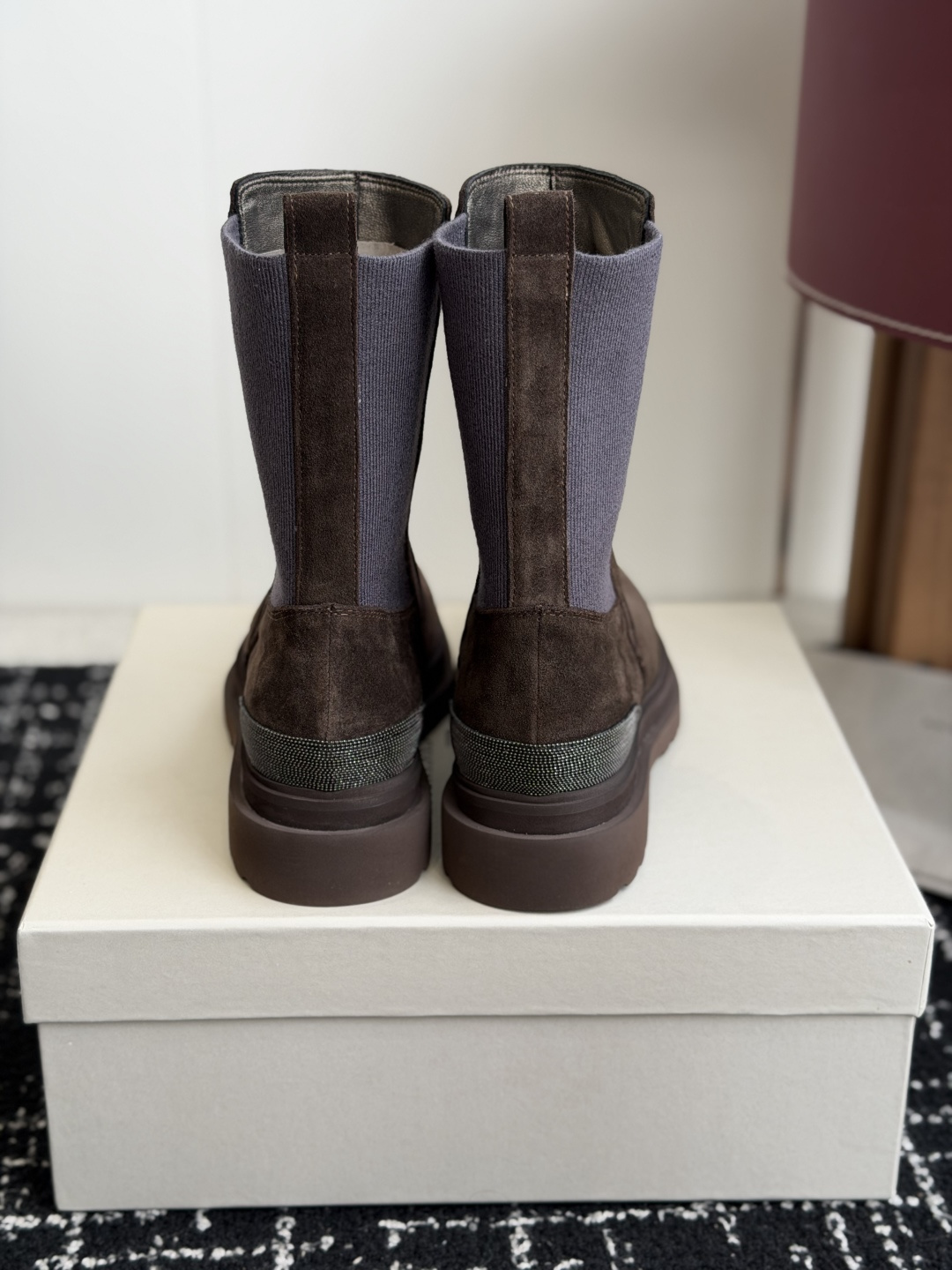 代购级Brunello Cucineli ss26 秋冬新款 马丁靴上脚帅气舒适 秋冬一定要有一双Bc的