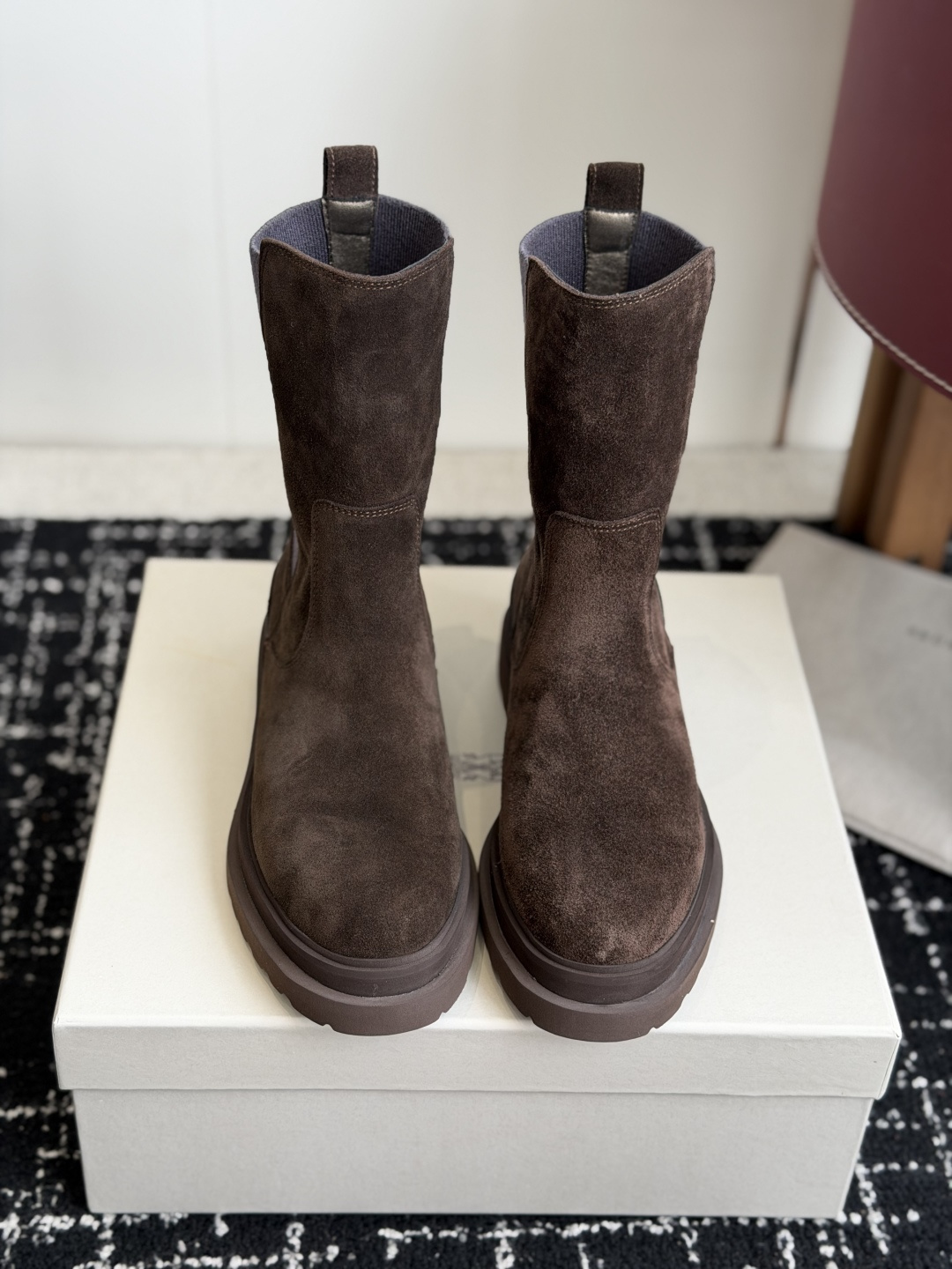 代购级Brunello Cucineli ss26 秋冬新款 马丁靴上脚帅气舒适 秋冬一定要有一双Bc的