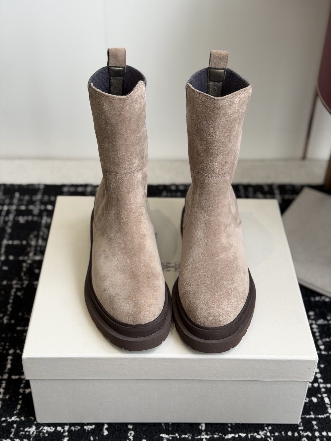 代购级Brunello Cucineli ss26 秋冬新款 马丁靴上脚帅气舒适 秋冬一定要有一双Bc的