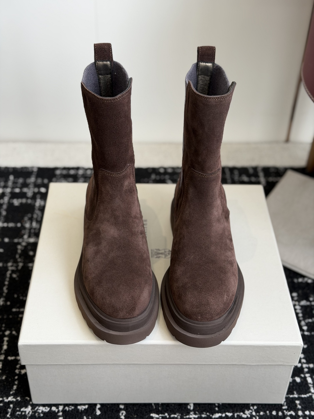 代购级Brunello Cucineli ss26 秋冬新款 马丁靴上脚帅气舒适 秋冬一定要有一双Bc的