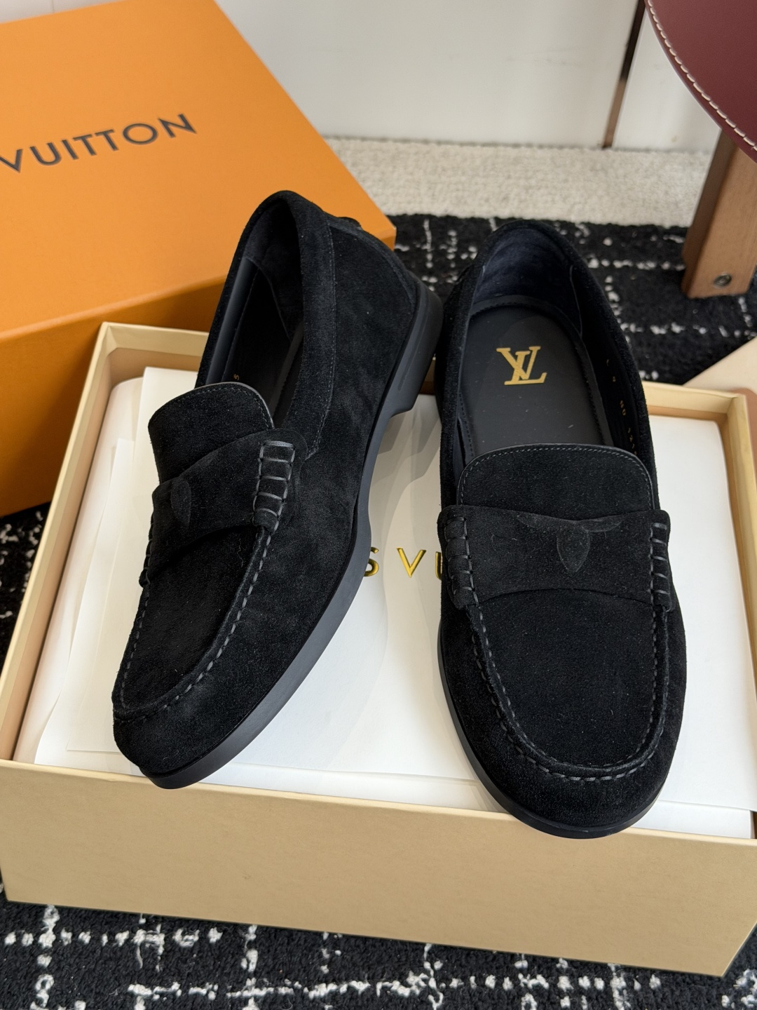 代购级Louis  Vuitto 路易威登LV驴牌 26ss 春夏季新款 乐福鞋乐福鞋Archlight