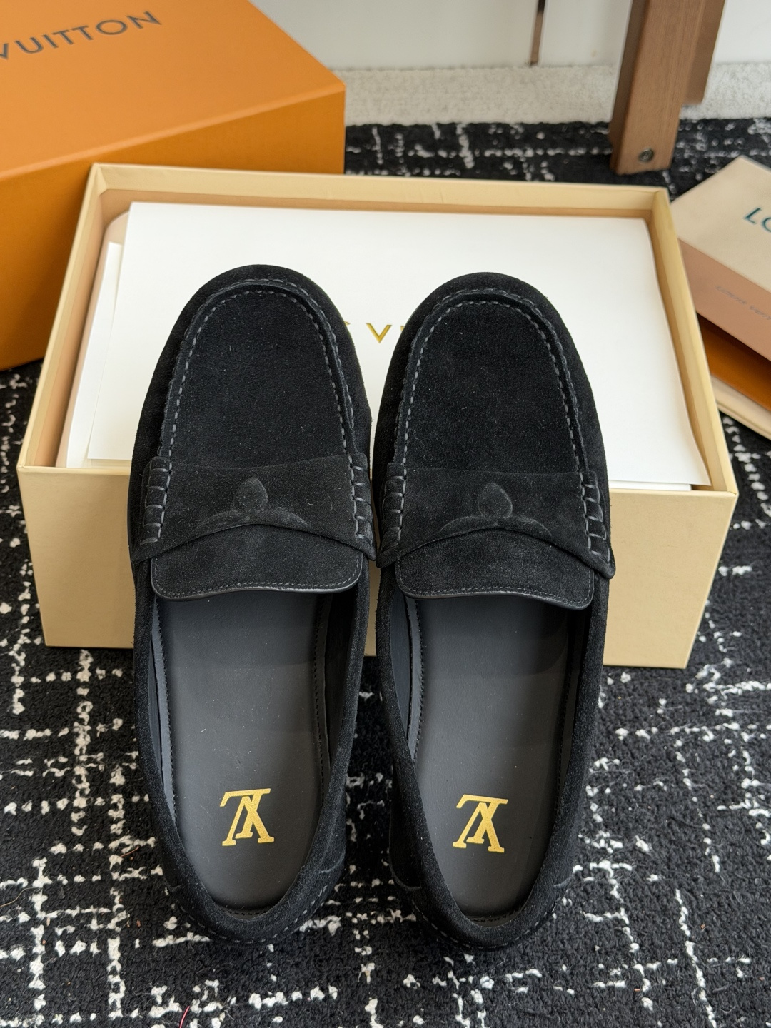 代购级Louis  Vuitto 路易威登LV驴牌 26ss 春夏季新款 乐福鞋乐福鞋Archlight