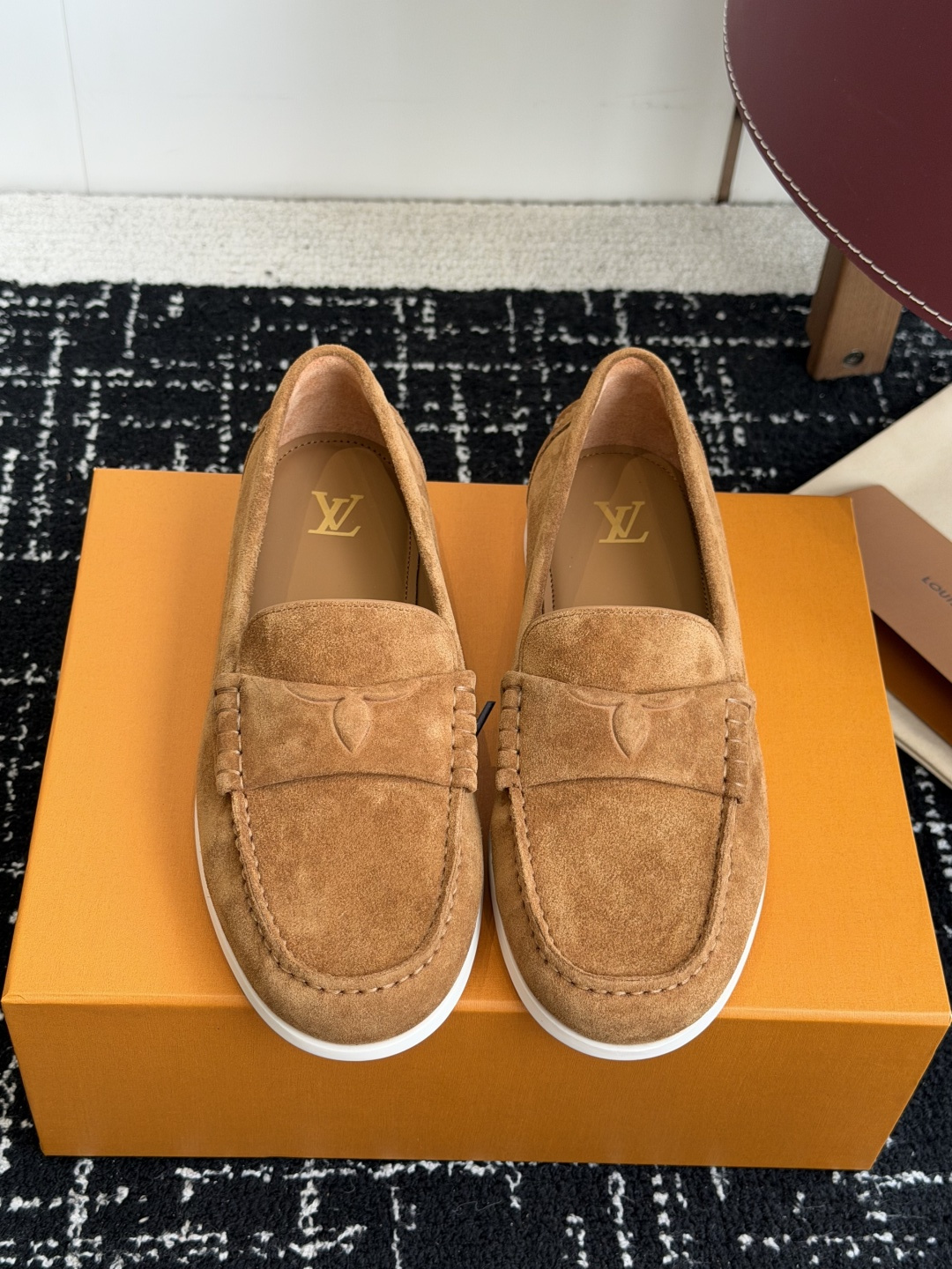 代购级Louis  Vuitto 路易威登LV驴牌 26ss 春夏季新款 乐福鞋乐福鞋Archlight