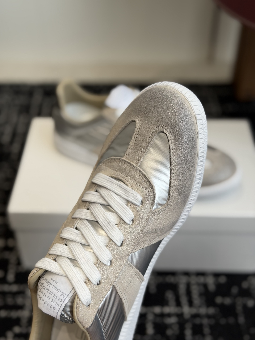 代购级MaisonMargiela MM6 马吉拉 26新色 情侣款  德训鞋 休闲 运动鞋原版购入开发
