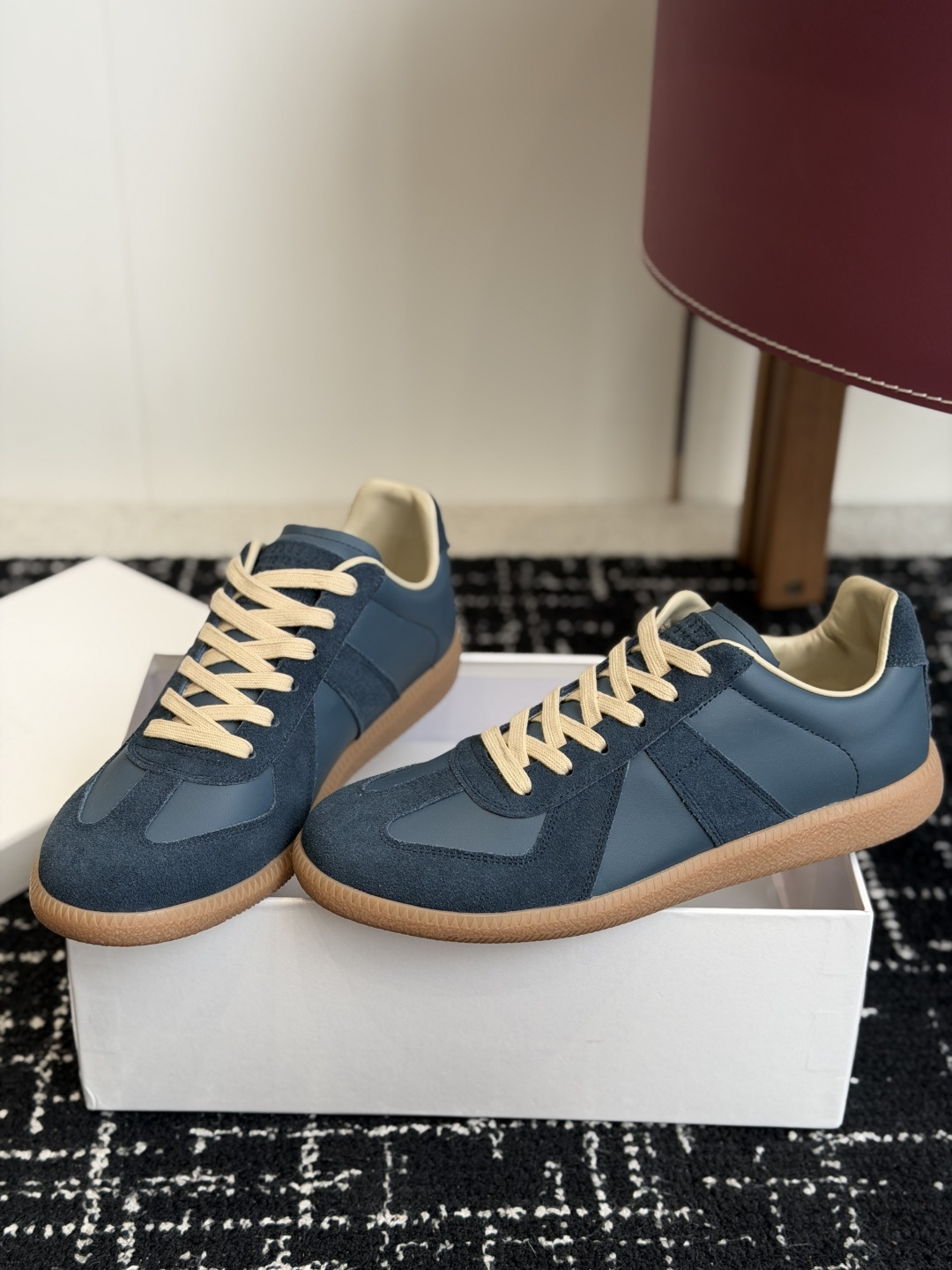 代购级MaisonMargiela MM6 马吉拉 26新色 情侣款  德训鞋 休闲 运动鞋原版购入开发