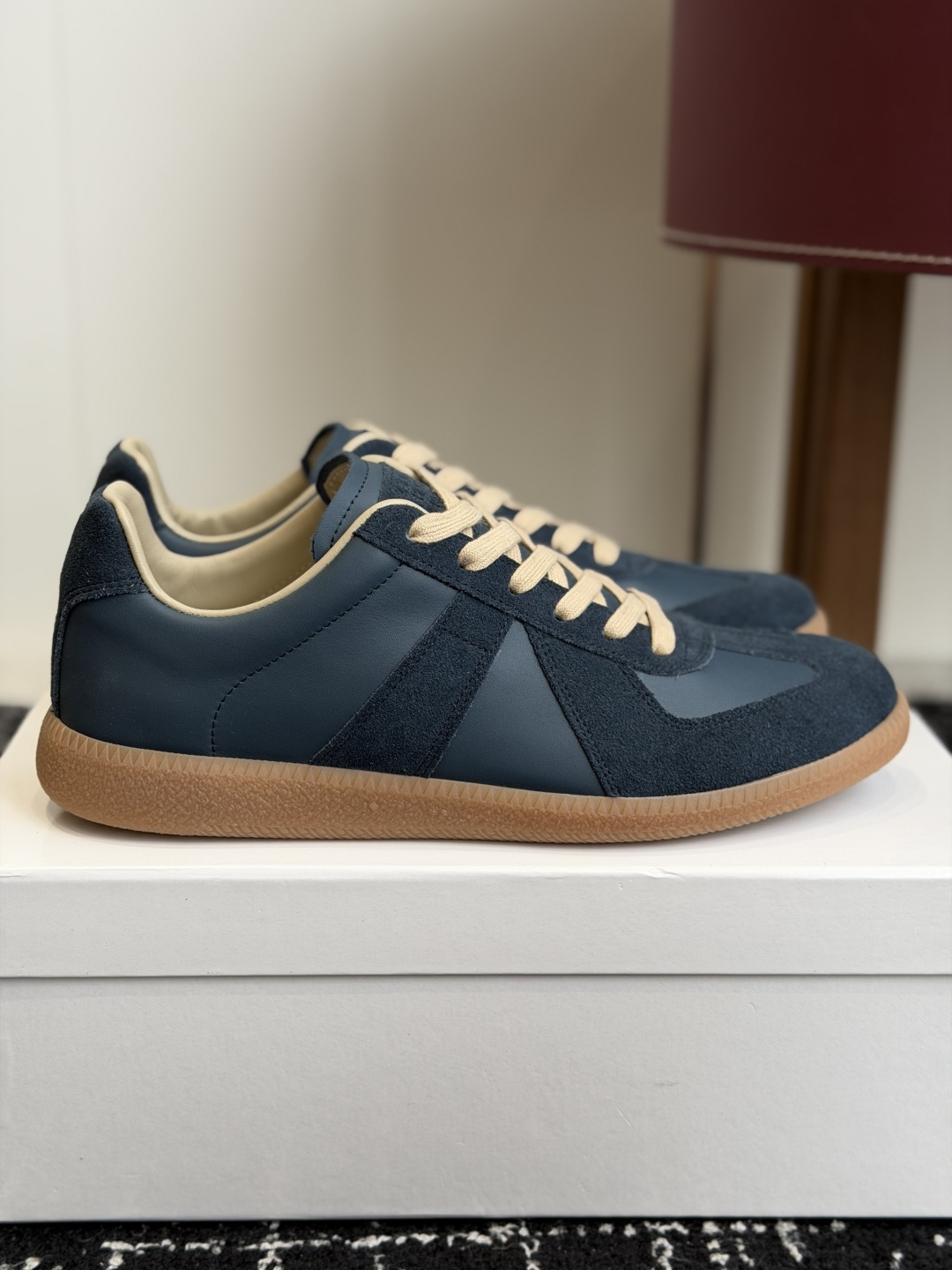 代购级MaisonMargiela MM6 马吉拉 26新色 情侣款  德训鞋 休闲 运动鞋原版购入开发