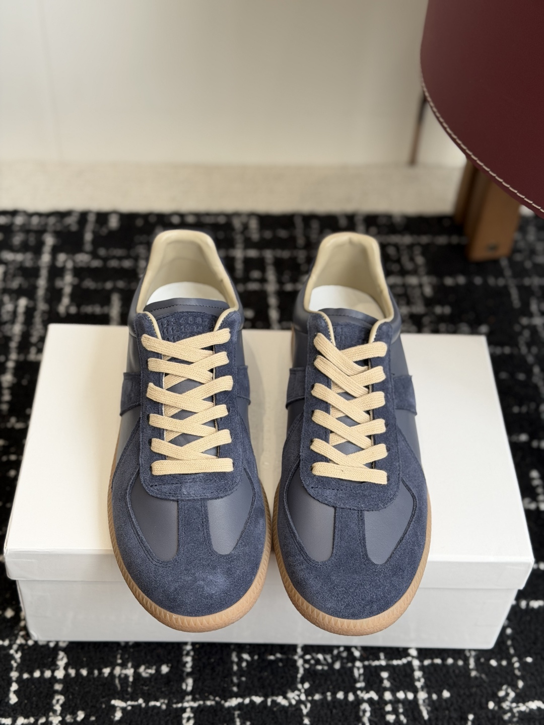 代购级MaisonMargiela MM6 马吉拉 26新色 情侣款  德训鞋 休闲 运动鞋原版购入开发
