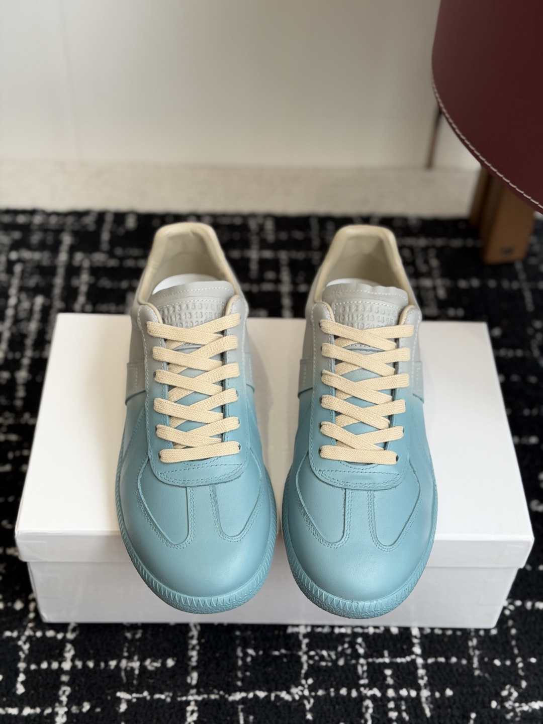 代购级MaisonMargiela MM6 马吉拉 26新色 情侣款  德训鞋 休闲 运动鞋原版购入开发