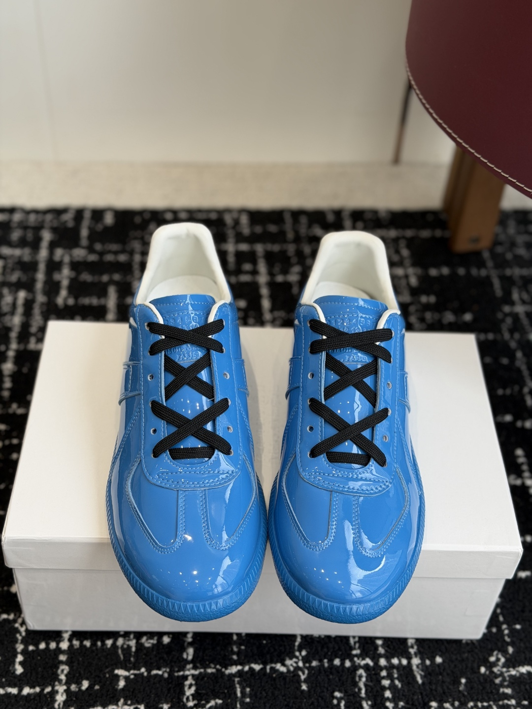 代购级MaisonMargiela MM6 马吉拉 26新色 情侣款  德训鞋 休闲 运动鞋原版购入开发