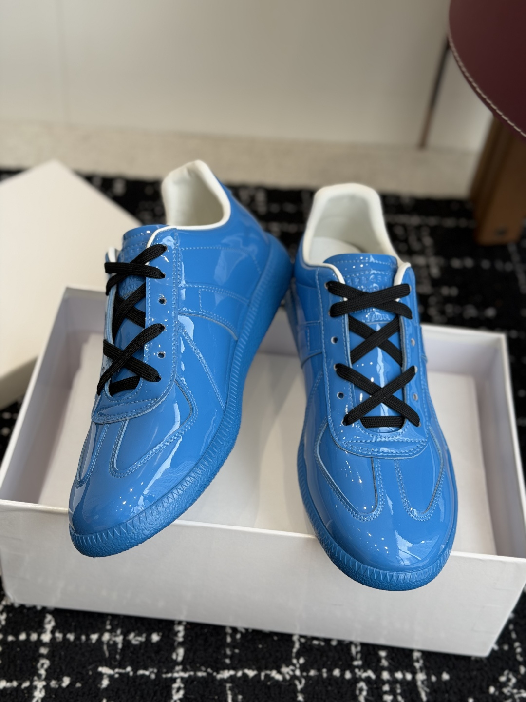 代购级MaisonMargiela MM6 马吉拉 26新色 情侣款  德训鞋 休闲 运动鞋原版购入开发