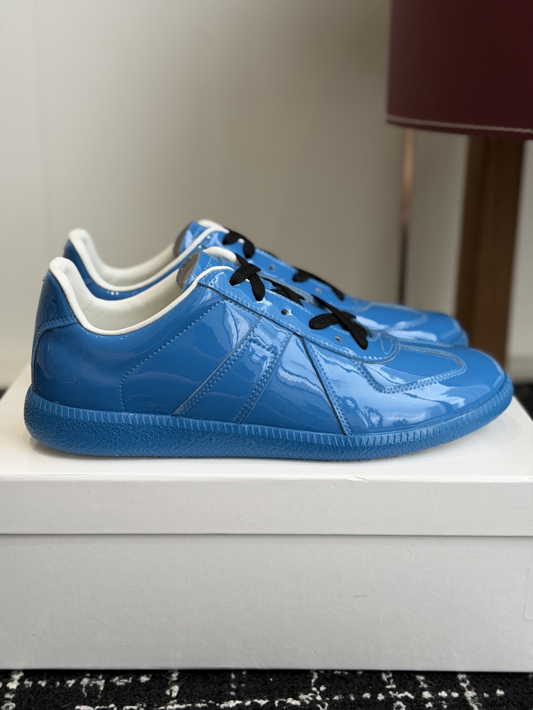 代购级MaisonMargiela MM6 马吉拉 26新色 情侣款  德训鞋 休闲 运动鞋原版购入开发