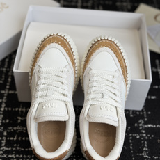 代购级Chloe 克洛伊/蔻依 26ss 春夏季季新款 厚底小白鞋 休闲鞋原版鞋底,全手工穿线,所有的 代购级Chloe 克洛伊/蔻依 26ss 春夏季季新款 厚底小白鞋 休闲鞋原版鞋底,全手工穿线,所有的