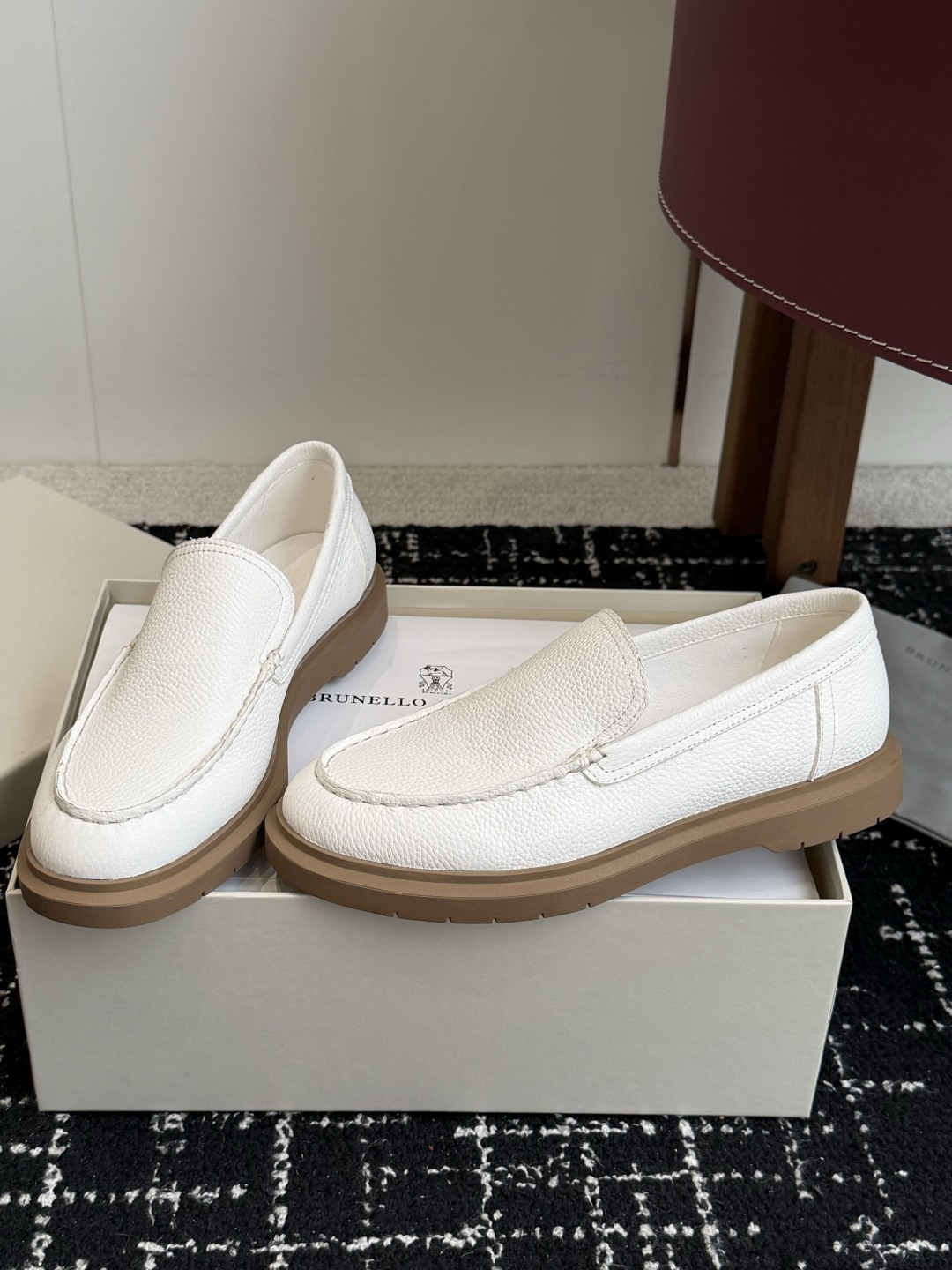代购级Brunello Cucinelli 26ss 秋冬新款复古乐福鞋‼BC是意大利知名品牌，极简主义