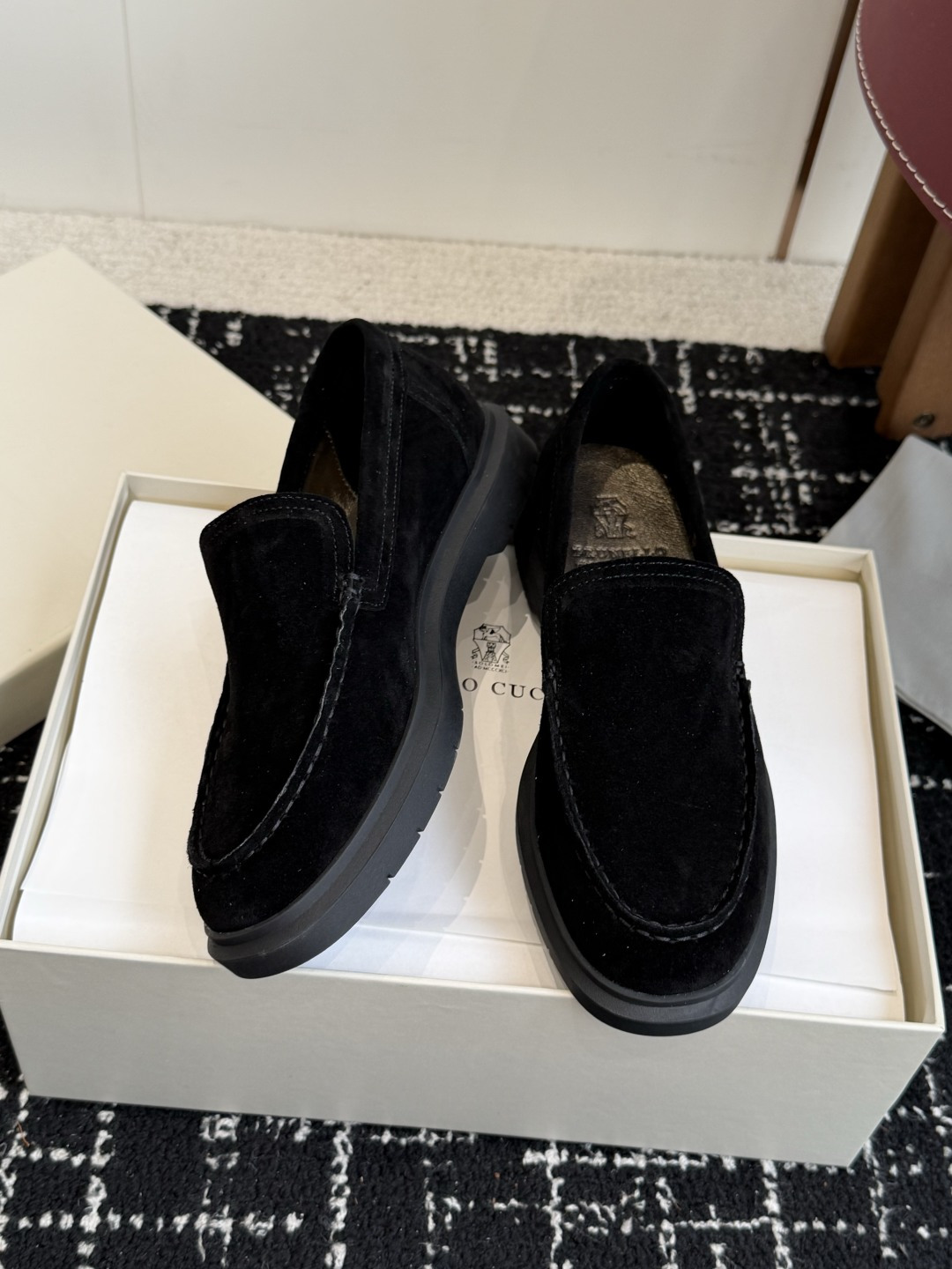 代购级Brunello Cucinelli 26ss 秋冬新款复古乐福鞋‼BC是意大利知名品牌，极简主义