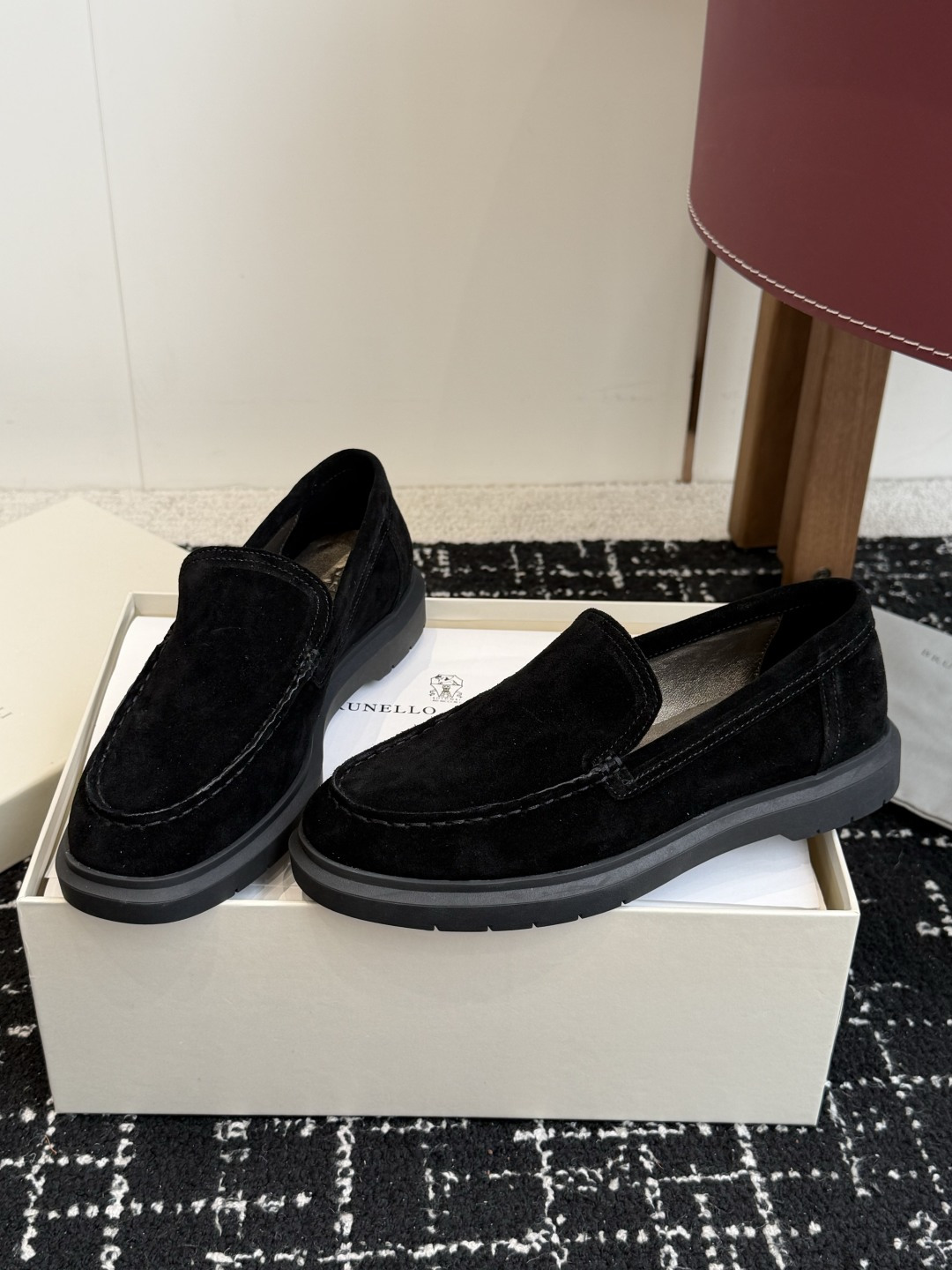 代购级Brunello Cucinelli 26ss 秋冬新款复古乐福鞋‼BC是意大利知名品牌，极简主义