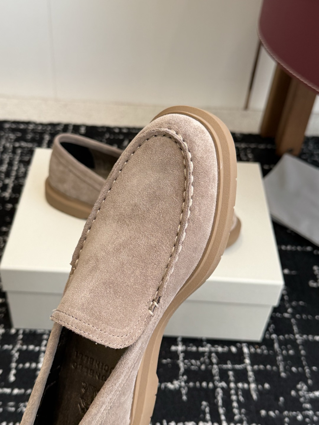 代购级Brunello Cucinelli 26ss 秋冬新款复古乐福鞋‼BC是意大利知名品牌，极简主义