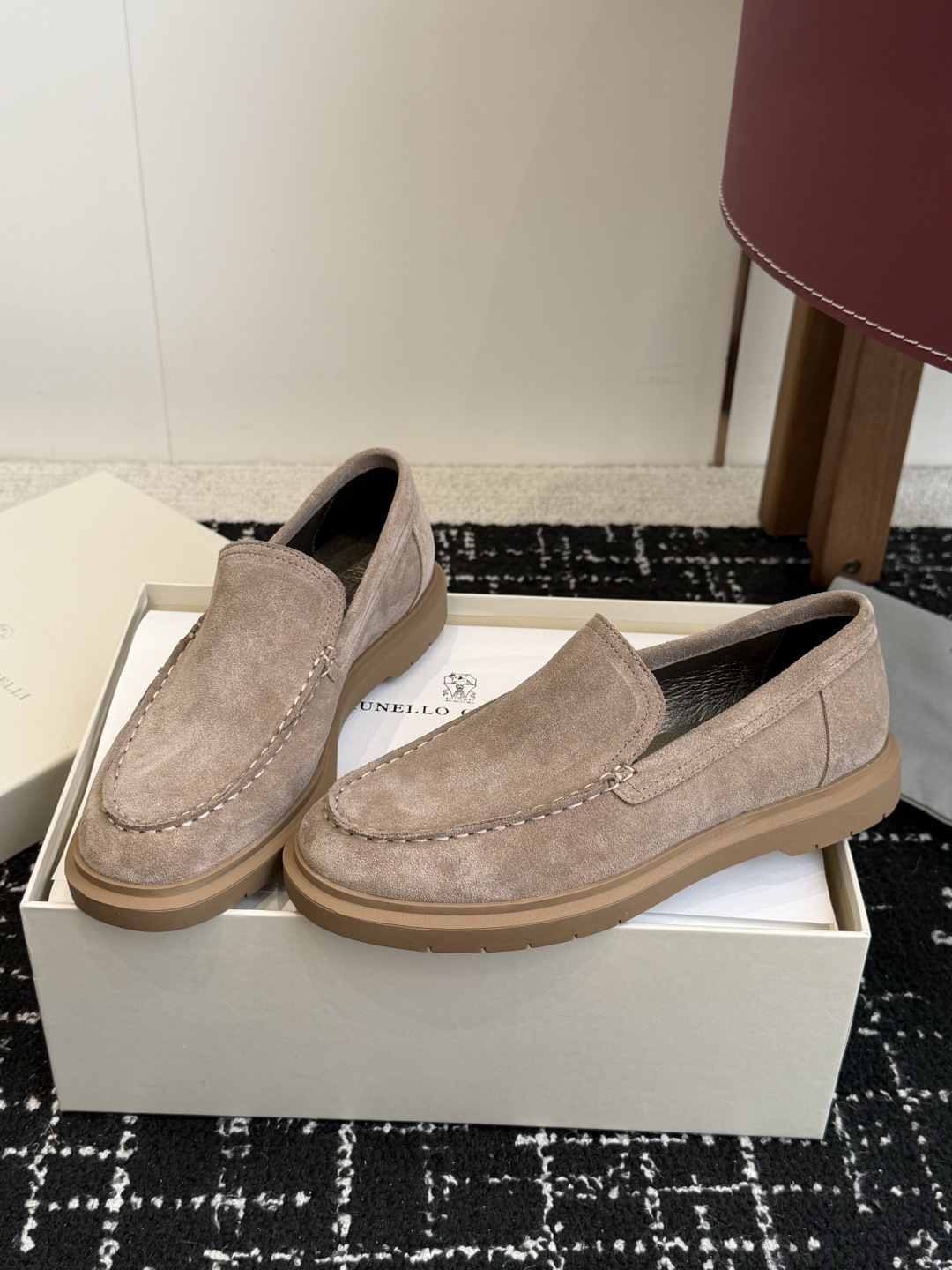 代购级Brunello Cucinelli 26ss 秋冬新款复古乐福鞋‼BC是意大利知名品牌，极简主义