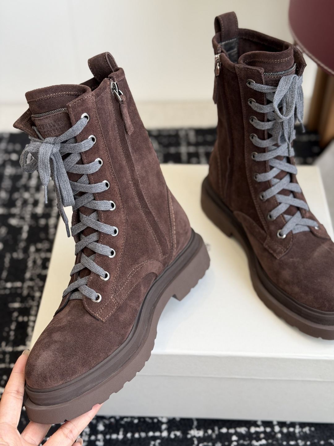 代购级 Brunello Cucineli ss26new arrival~ 布鲁内诺库奇内利|秋冬新款马丁靴 上脚帅气 代购级 Brunello Cucineli ss26new arrival~ 布鲁内诺库奇内利|秋冬新款马丁靴 上脚帅气