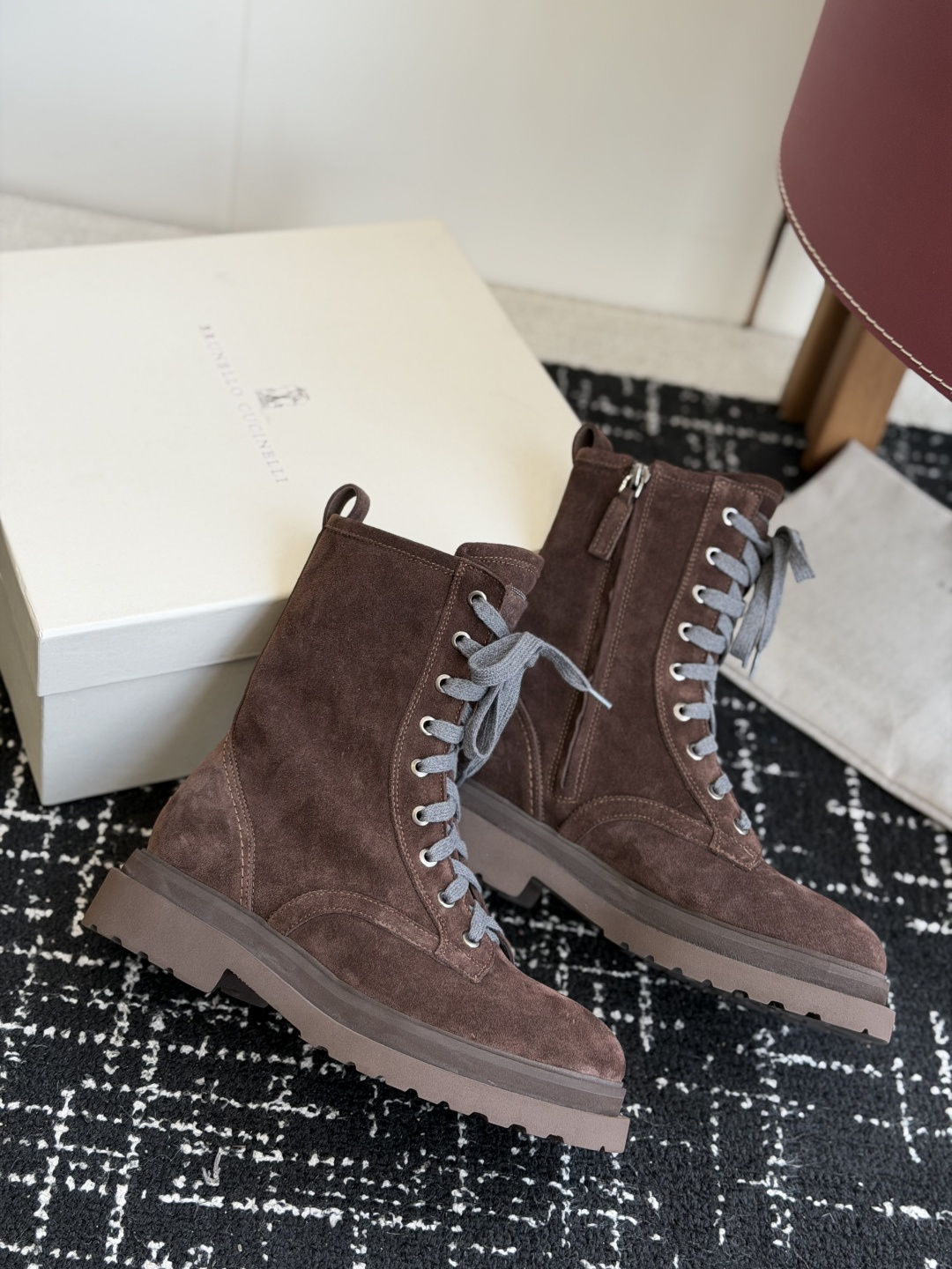 代购级 Brunello Cucineli ss26new arrival~ 布鲁内诺库奇内利|秋冬新款马丁靴 上脚帅气 代购级 Brunello Cucineli ss26new arrival~ 布鲁内诺库奇内利|秋冬新款马丁靴 上脚帅气