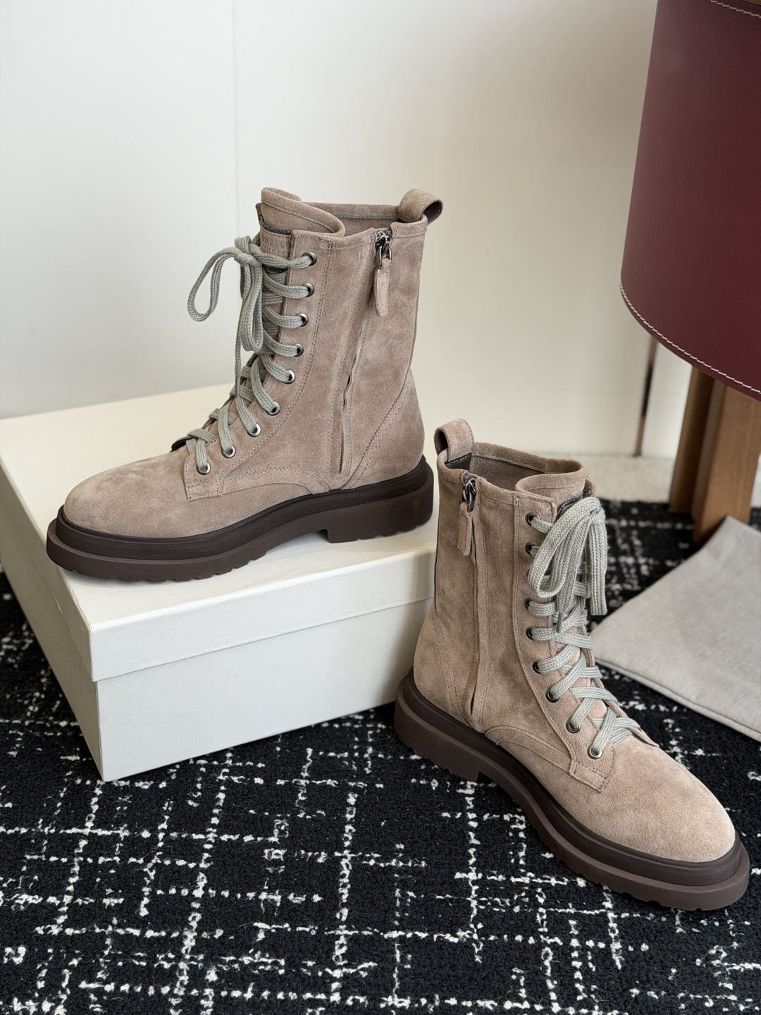 代购级 Brunello Cucineli ss26new arrival～ 布鲁内诺库奇内利｜秋冬新款马丁靴 上脚帅气