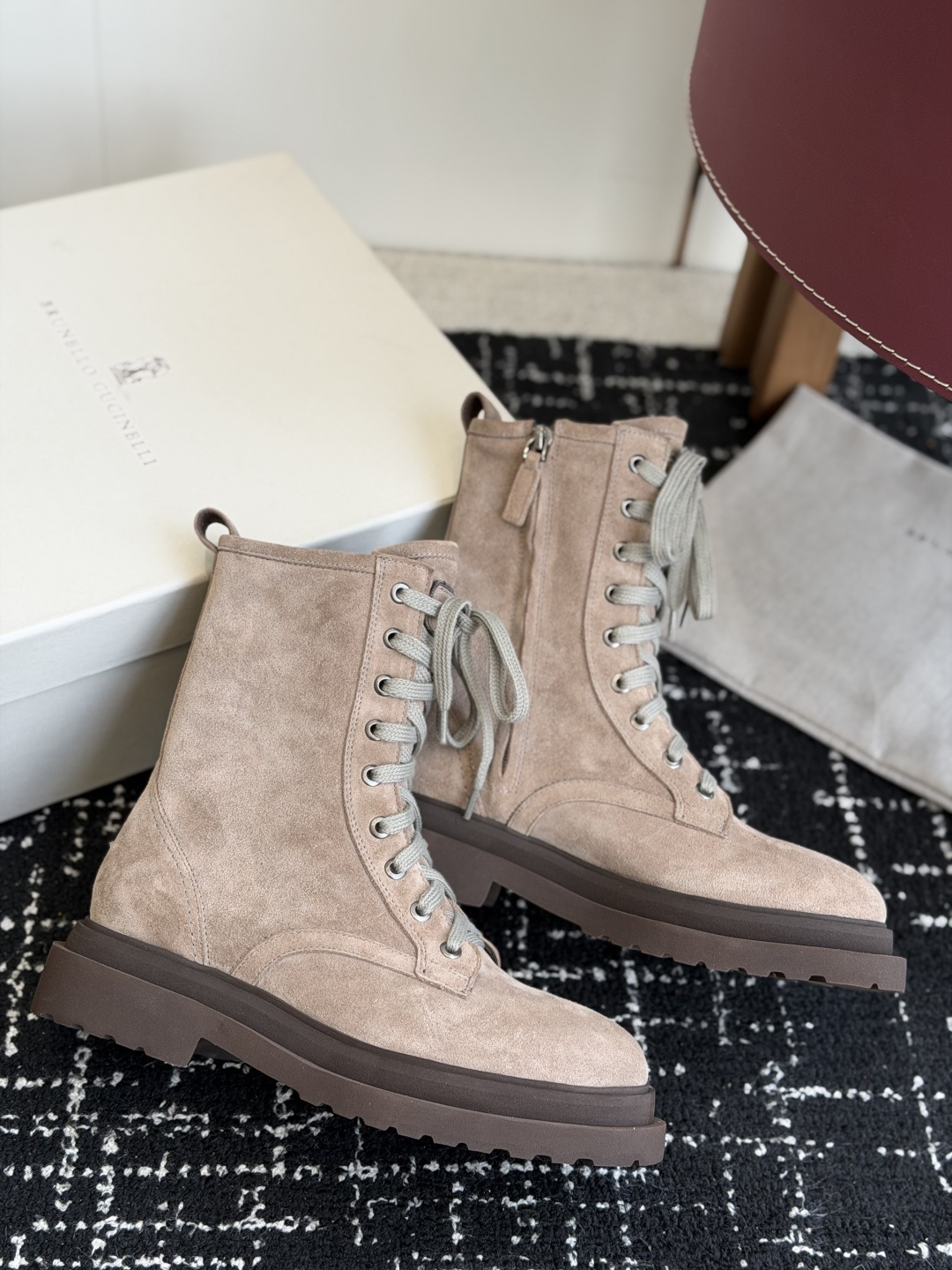 代购级 Brunello Cucineli ss26new arrival～ 布鲁内诺库奇内利｜秋冬新款马丁靴 上脚帅气