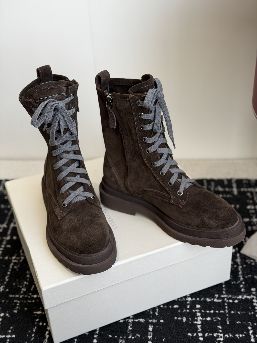 代购级 Brunello Cucineli ss26new arrival～ 布鲁内诺库奇内利｜秋冬新款马丁靴 上脚帅气